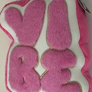 target gigglescape pink vibe plush pillow decorative cushion new